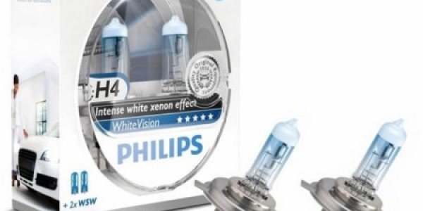 Более мощные лампы H4 от фирмы Philips