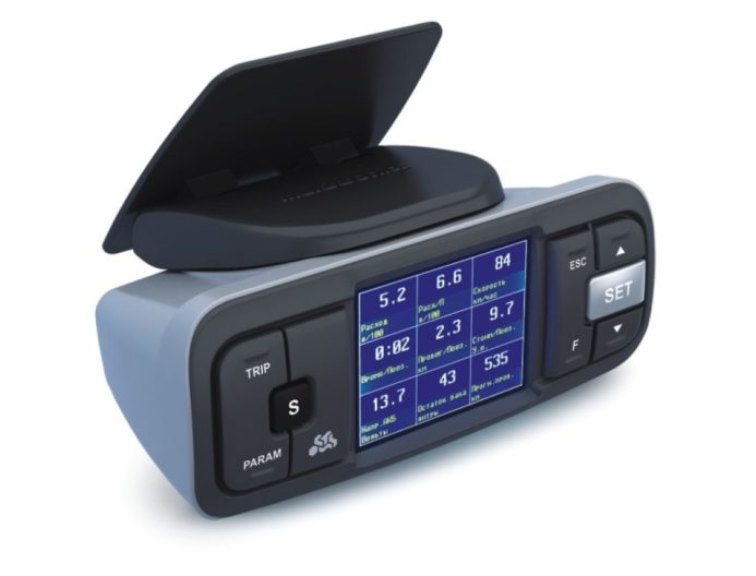 борткомпьютер с присоской