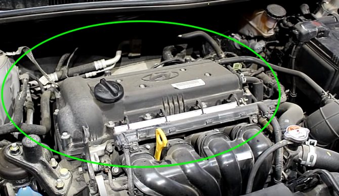 Клапанная крышка Хендай Солярис