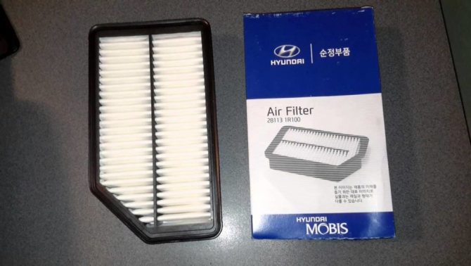 Меняем воздушный фильтр на Хёндай Солярис своими руками