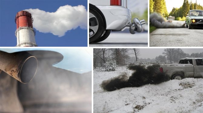О каких проблемах говорит цвет дыма из выхлопной трубы