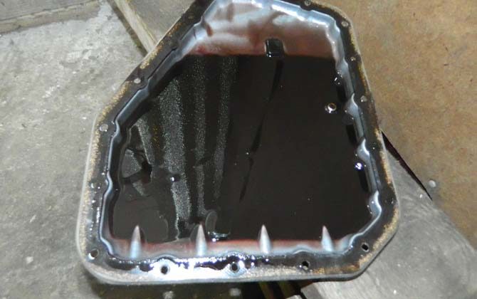 Промывка поддона