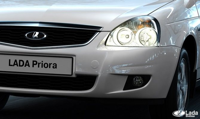 регулировка фар лада приора своими руками