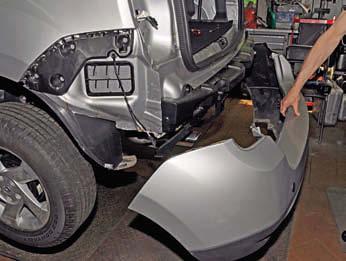 Рено Дастер. Снятие заднего бампера