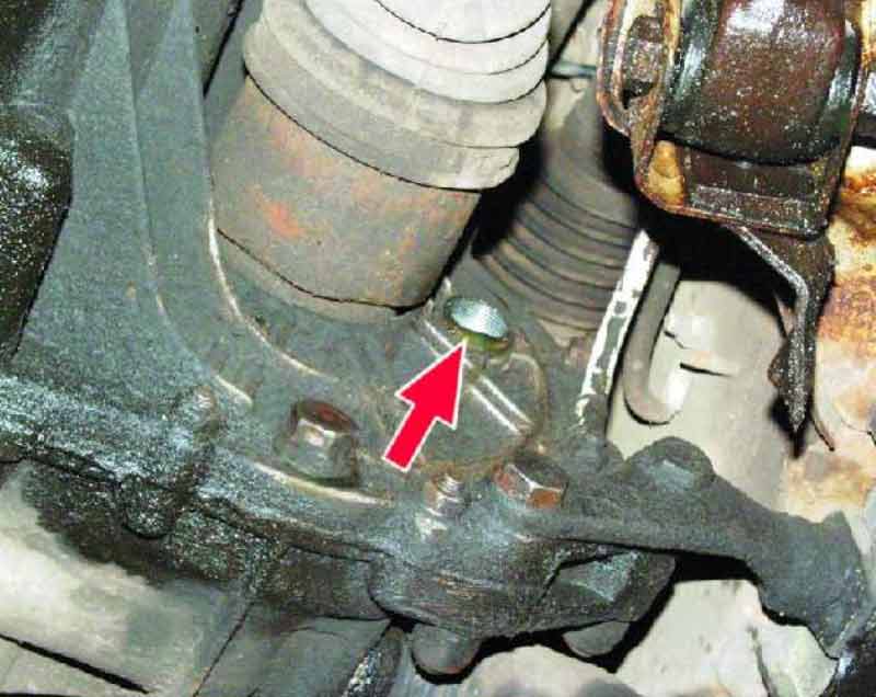 Сливной болт в ВАЗ-2109