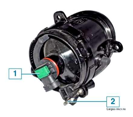 снять, противотуманную, фара, ларгусе