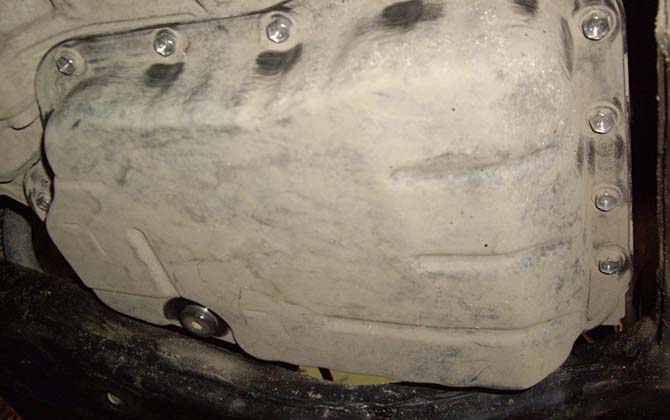 Снятие поддона