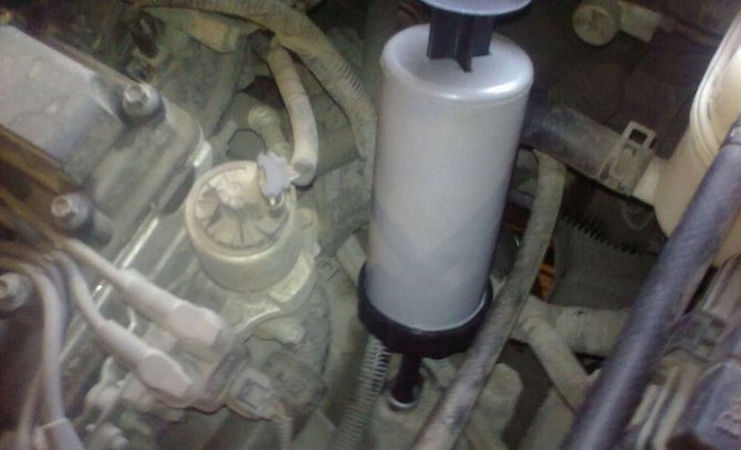 Залив масла