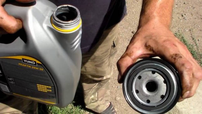 Замена масла на ВАЗ 2107